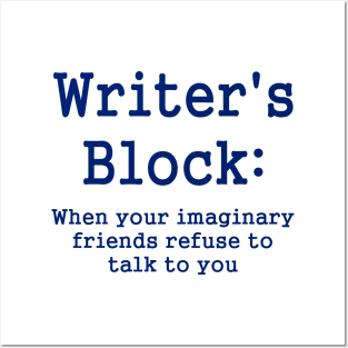 Writer's Block Defined Posters and Art